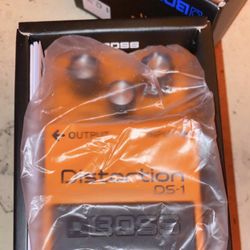 Boss Ds-1 Distortion guitar pedal 
