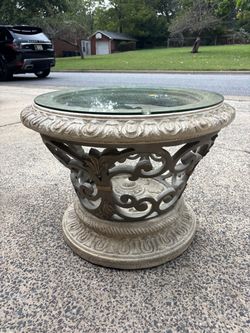 Elegant Glass Coffee Side Table