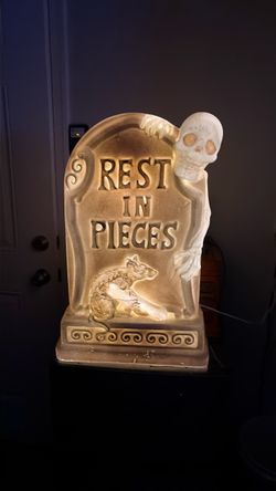 Halloween Tombstone Light-Up Decoration