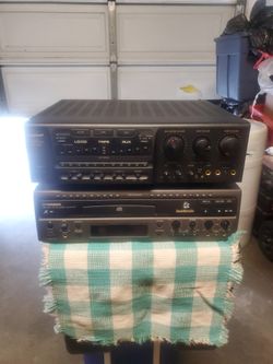 Mega Star Karaoke System & Pioneer Cd/Ld Player