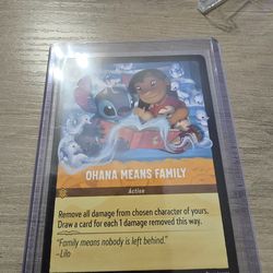 Ohana Means Family Lorcana