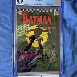 Batman #189 CGC 4.0 1967 DC 1st Silver Age Appearance of  Scarecrow - Key