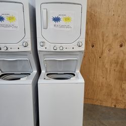 🌹Valentine's Day Sale! 2021 GE 24inch Washer Dryer Electric Stack-Warranty Included 