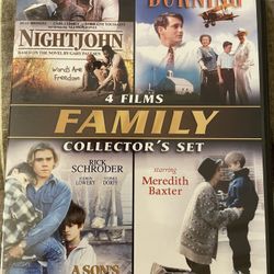 4-FAMILY COLLECTOR’S MOVIE COLLECTION (DVD)