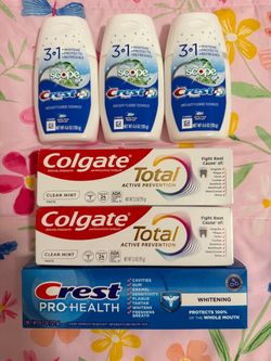 Toothpaste $2 each (Pick Up Only)