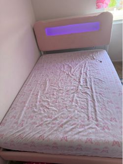 Bed frame and mattress