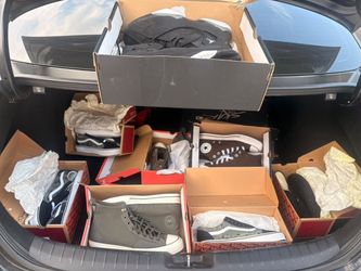 7 pairs of vans n 1 pair of Jordan’s