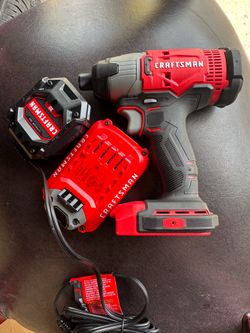 Craftsman impact driver battery and charger