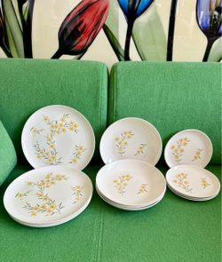 1950’s Kilarney pattern from “Ever Yours" dinnerware line. Set of 12.