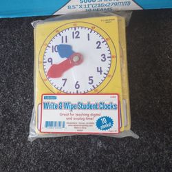 Write On Clock