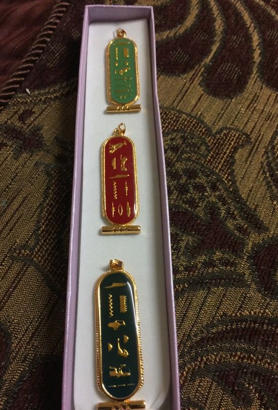 Necklace China pure gold Egyptian