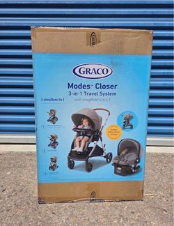 NEW Graco Modes Closer Travel System Stroller Car Seat Set