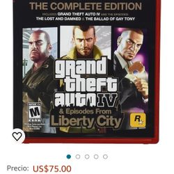 Ps3 Grand Theft  The COMPLETE Edition 