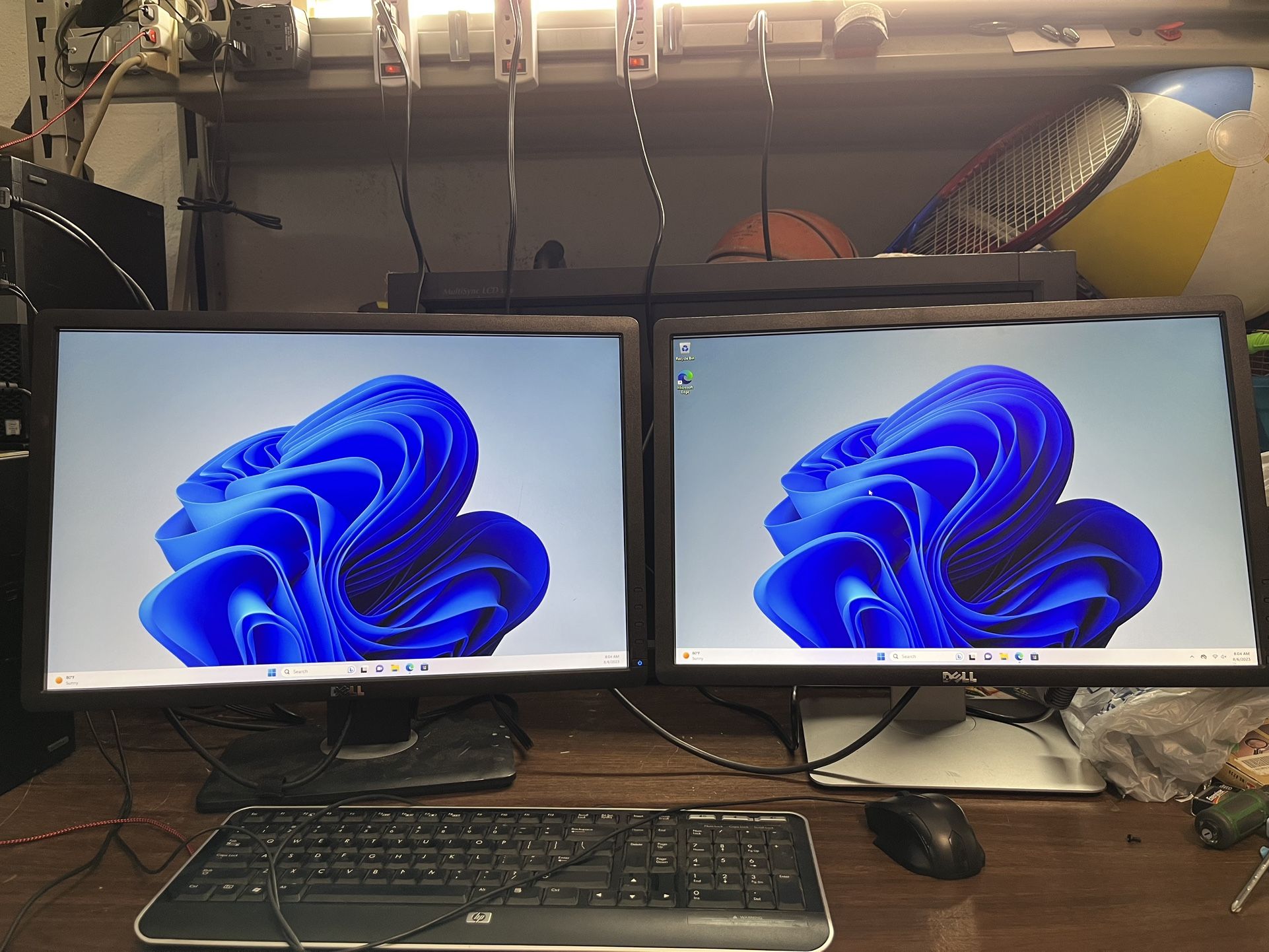 Dell 22” Monitors (pair) Can Sell Seperately for Sale in Land O' Lakes ...