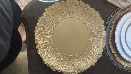 Gold Charger Plates