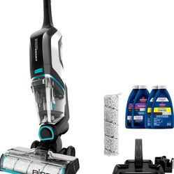 Bissell CrossWave Cordless Max Vacuum Mop All in One Wet and Dry Vac Combo Hard Floor Cleaner and Area Rugs, Cordless Mop, 