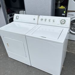 Used Whirlpool Washer and Gas Dryer (working) Heavy Duty ( Free Installation)  