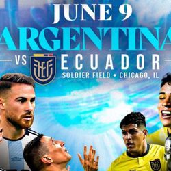  Argentina 🇦🇷 v Ecuador 🇪🇨  Sun · Jun 09, 2024 · 5:30 Pm