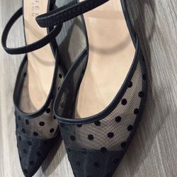 Polka Dot Heels Size 9