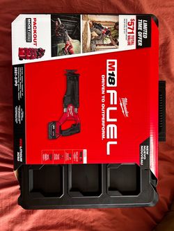Milwaukee M18 FUEL Sawzall PACKOUT Kit