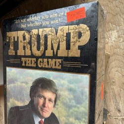 Trump The Game Original 1989 Milton Bradley