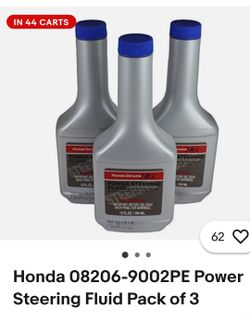 Honda Power Steering Fluid