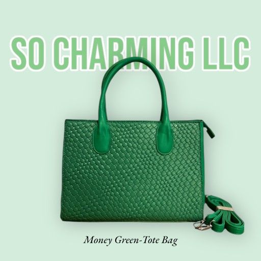 Money Green- Tote Bag