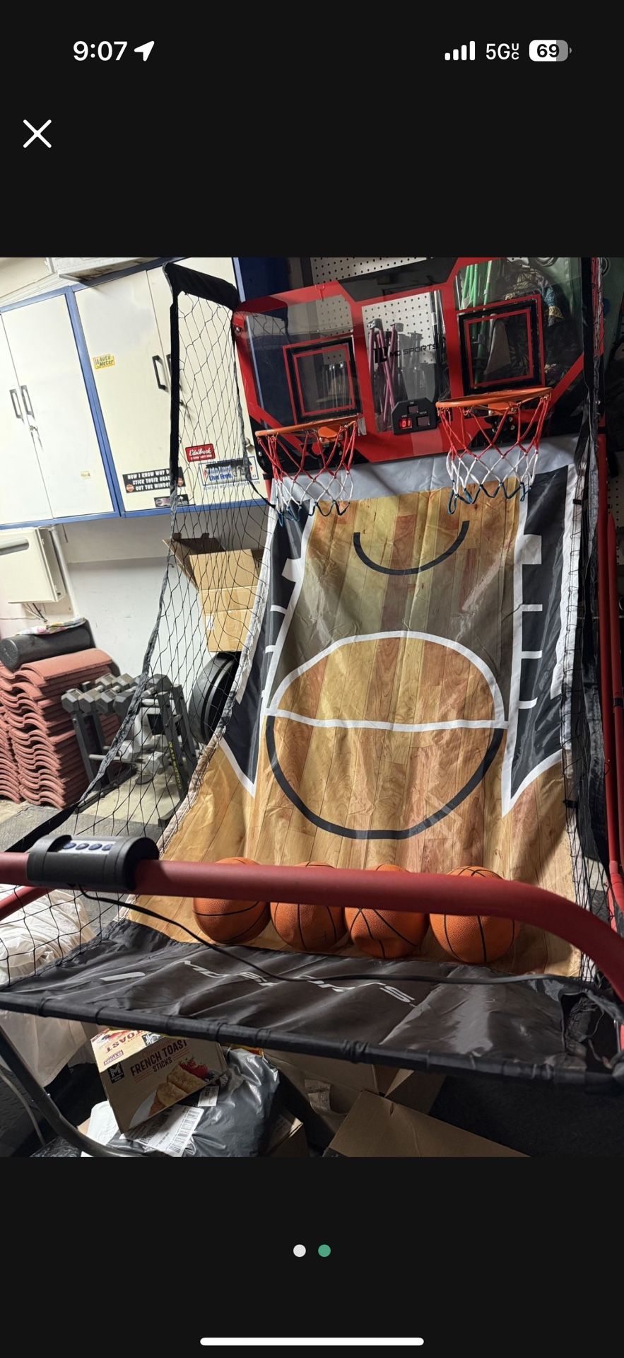 Electronic Basketball Game