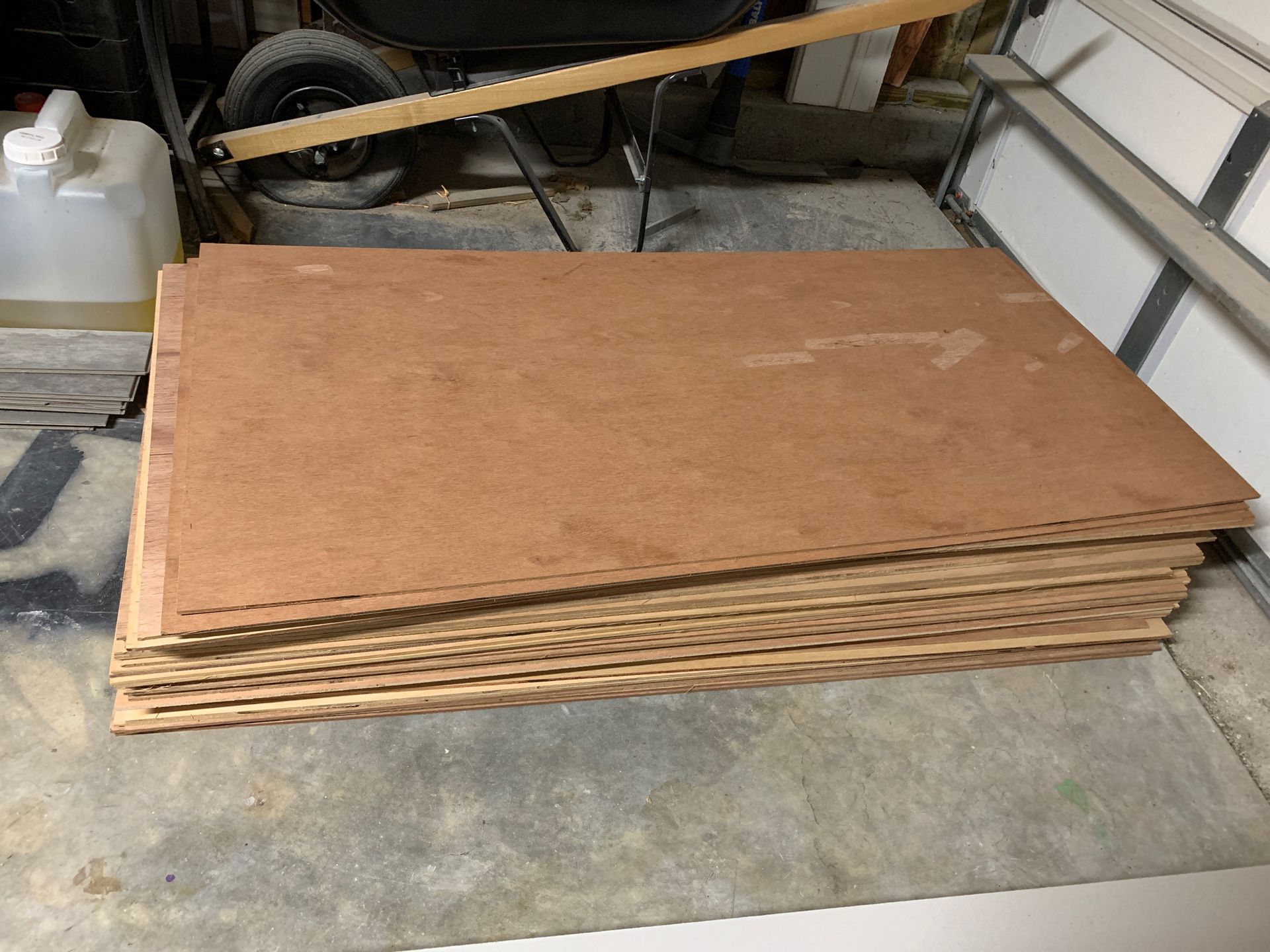 Underlayment Grade Plywood- 40 2x4 Sheets 320 Square Feet