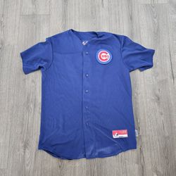 Vintage Majestic Chicago Cubs Old Style Jersey Mens Size Large