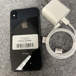 Factory Unlocked Apple iPhone X 256gb , sold with warranty $320