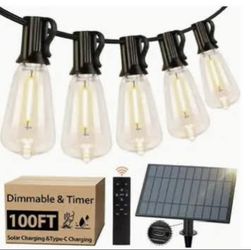 100FT Solar String Lights (NEW IN BOX)