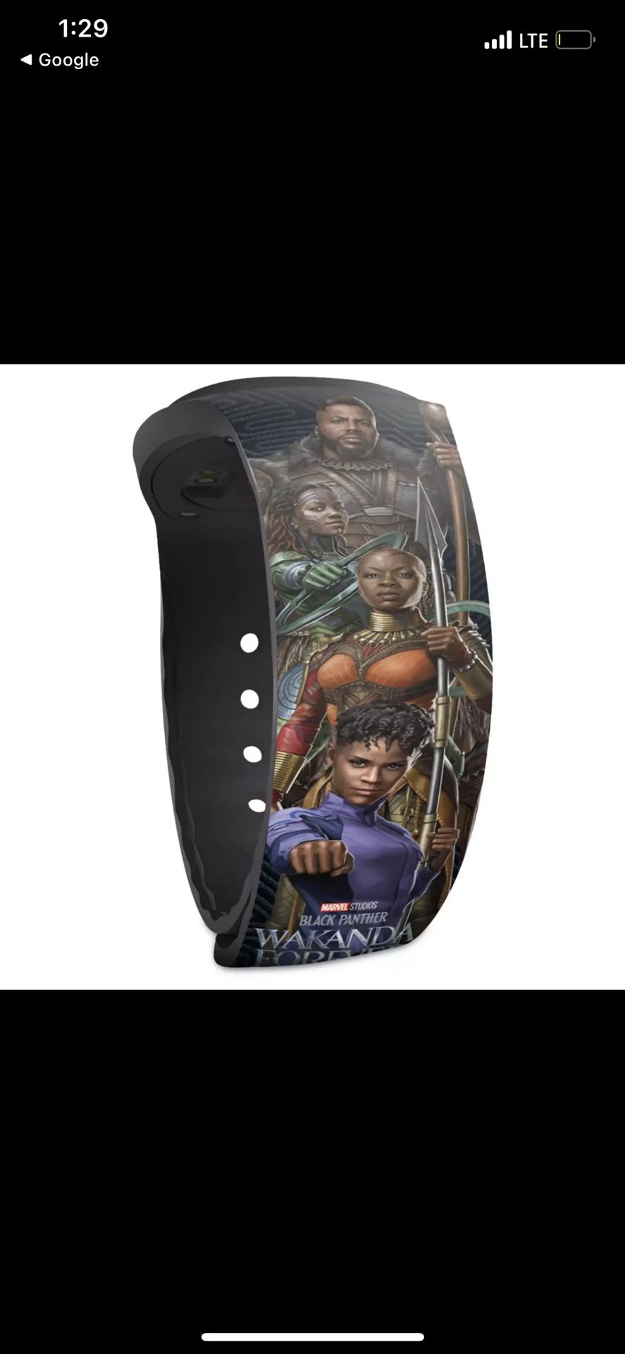 Limited Edition Black Panther Magic Band