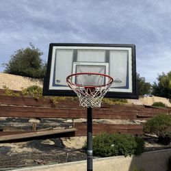 Basketball Hoop, Free, You Pickup/ Move.  Works Fine 