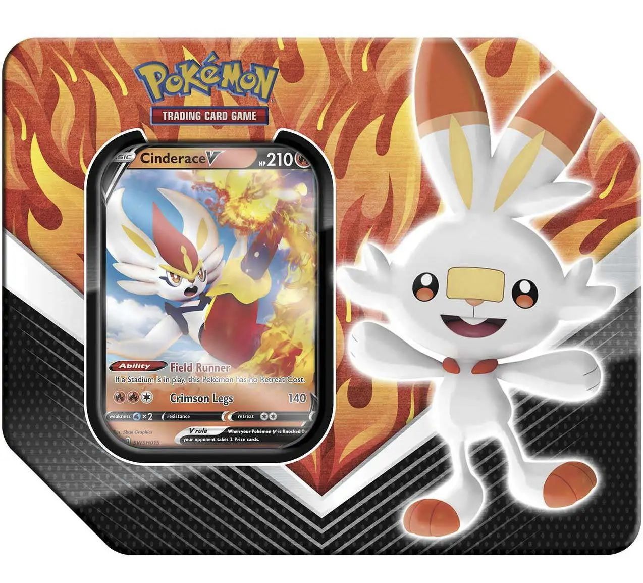 Pokemon Cards Cinderace Tin TCG $400 OBO