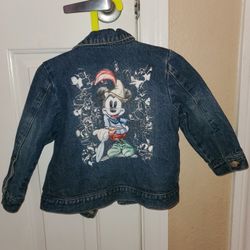 Disney Mickey Mouse Denim Jacket