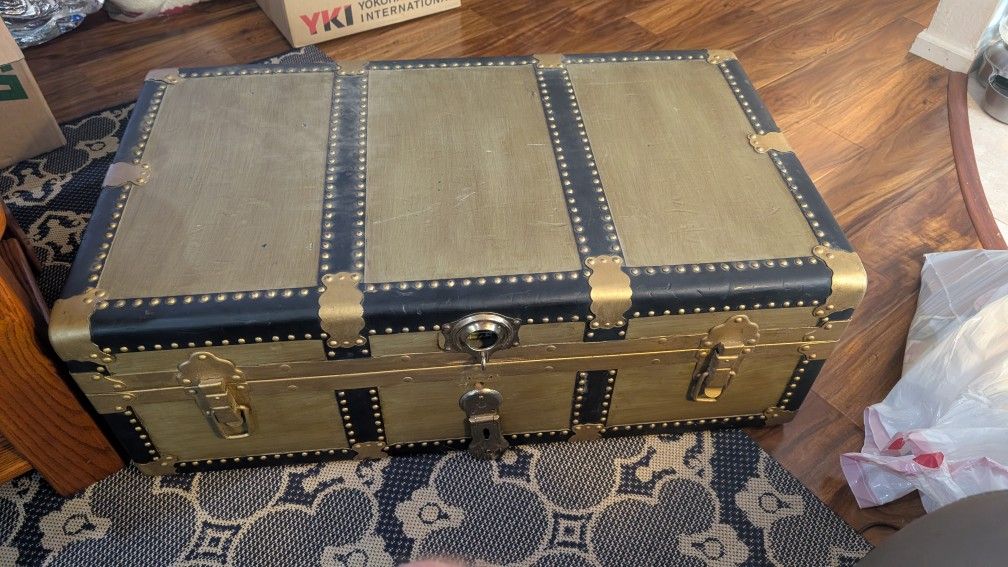 Antique Steam Trunk