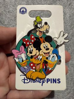 Disney Pin Clusters (Mickey and Friends or Alice in Wonderland) $20 each