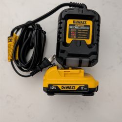 DeWalt 12v 2ah Battery and Charger