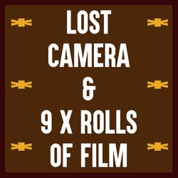 Lost camera & rolls of film. Please help me :(