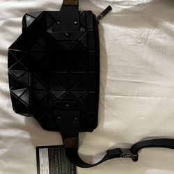 Black Issey Miyake Bao Bao Fanny Pack (Authentic) for Sale in