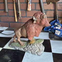 Vintage Bison American Buffalo Western Ceramic 
