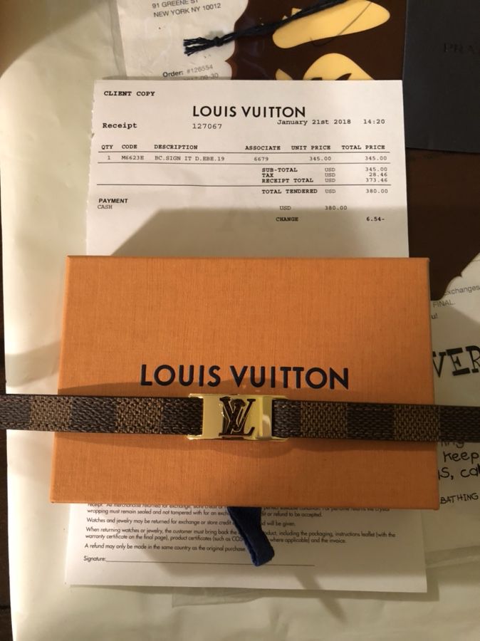 Louis Vuitton Bracelet for Sale in Hutto, TX - OfferUp