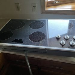 Kitchenaid 36” Glass Surface Built In Electric Cooktop 