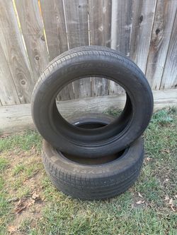 Set of 2 used tires 205/55/R17 NEXEN