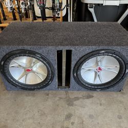 Kicker Comp CVR 12” Speakers W/ Box