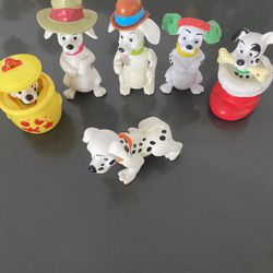 101 Dalmatian Disney Toy Figures 