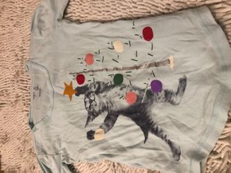 Cat shirt Gap kids 8-9yr olds