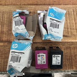 HP 67XL Ink Tricolor And Black 