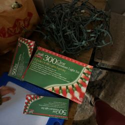 New And Lightly Used Lot Christmas Lights 